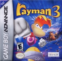 Rayman 3 GameBoy Advance US box art